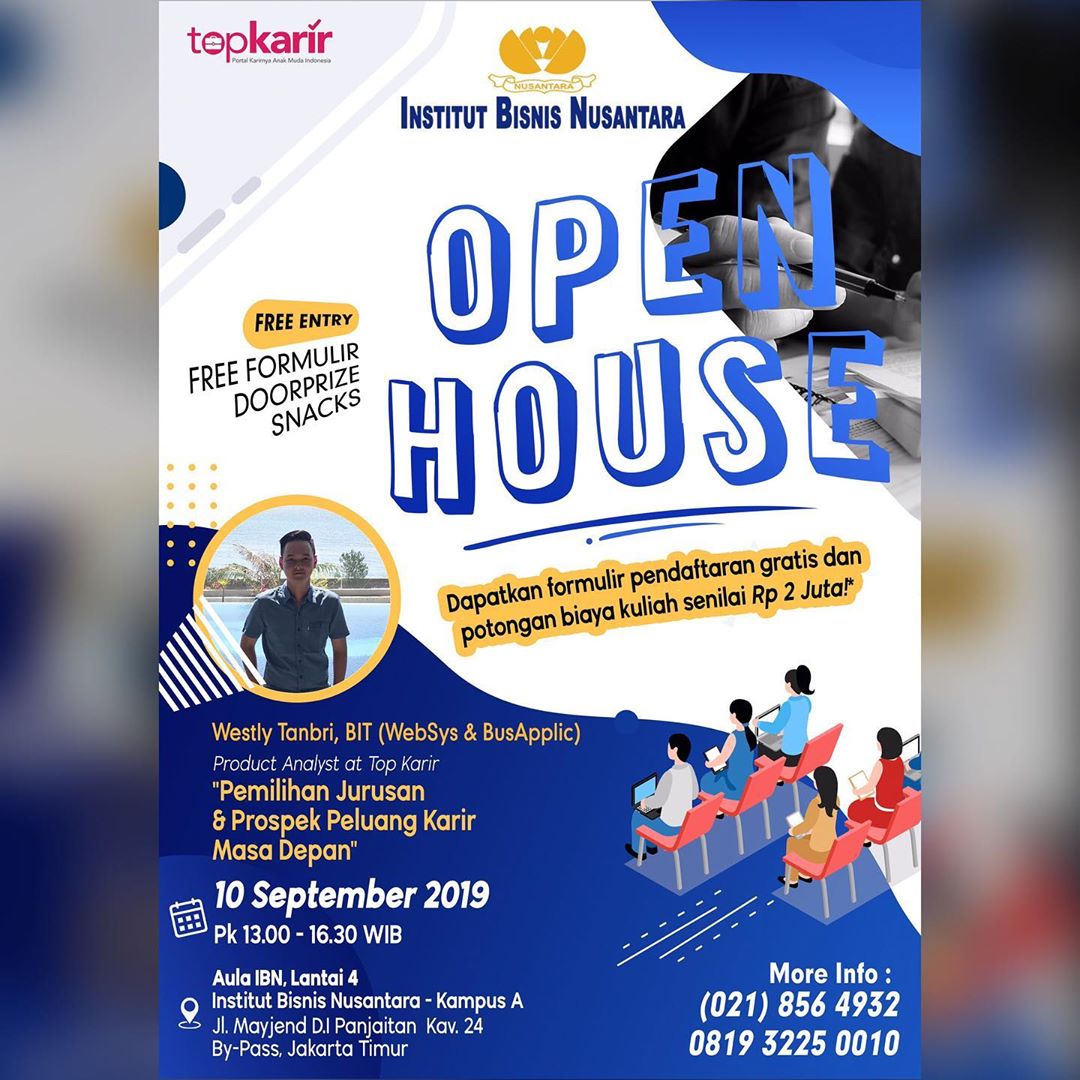 You are currently viewing Open House Institut Bisnis Nusantara