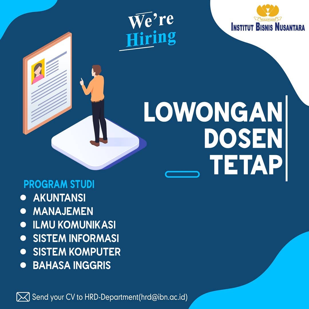 Read more about the article LOWONGAN DOSEN TETAP