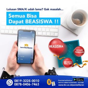 Read more about the article SEMUA BISA DAPAT BEASISWA