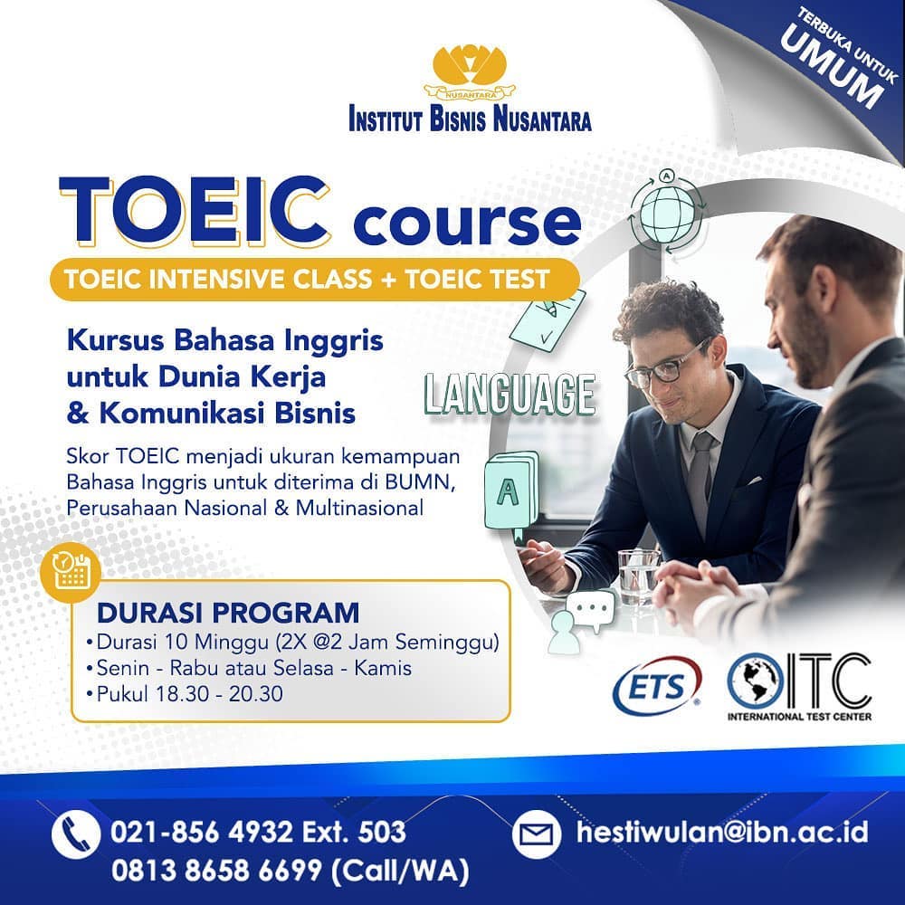 You are currently viewing TOIEC COURSE