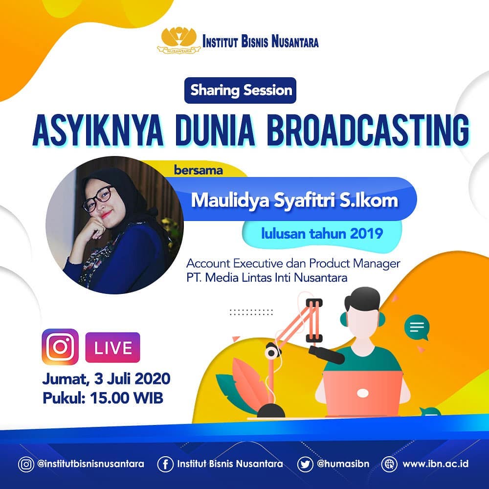 You are currently viewing Sharing Session Asyiknya Dunia Broadcasting