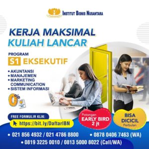 Read more about the article KERJA MAKSIMAL KULIAH LANCAR