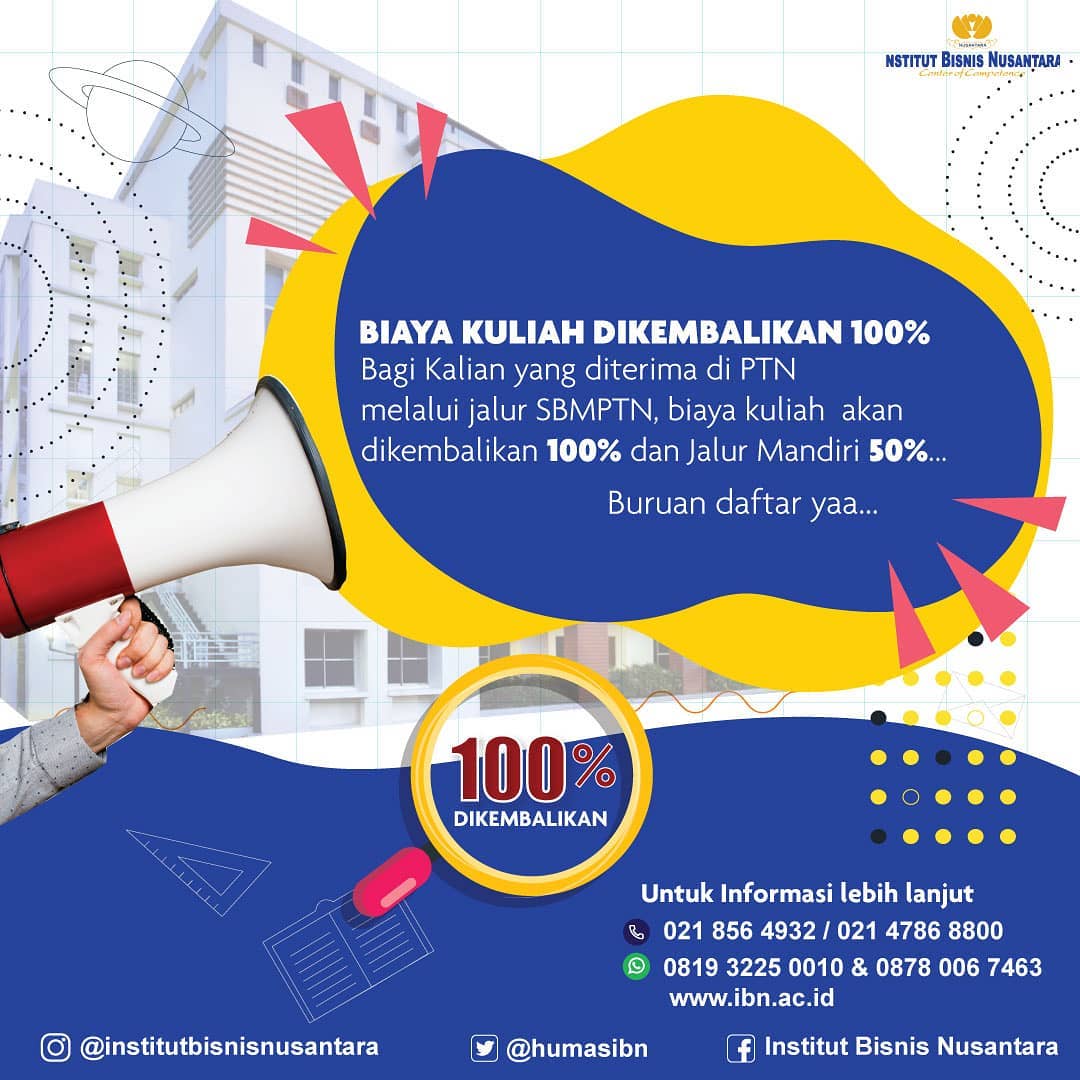 Read more about the article BIAYA KULIAH DIKEMBALIKAN 100%