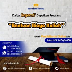 Read more about the article BANTUAN BIAYA KULIAH