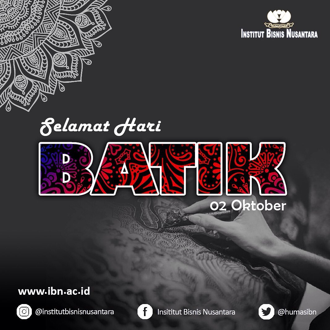 You are currently viewing SELAMAT HARI BATIK