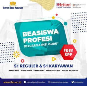 Read more about the article BEASISWA PROFESI KELUARGA INTI GURU