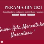 Pemilihan Raya Mahasiswa Institut Bisnis Nusantara 2021