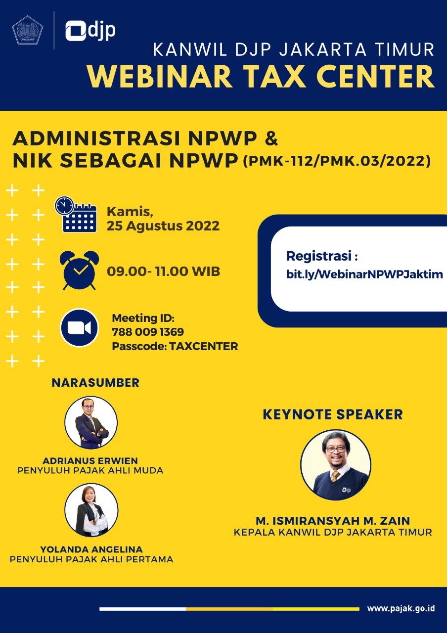 Read more about the article Administrasi NPWP dan NIK sebagai NPWP