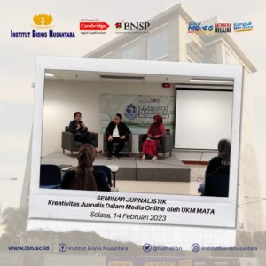 Read more about the article UKM MATA IBN Sukses Selenggarakan Seminar Jurnalistik