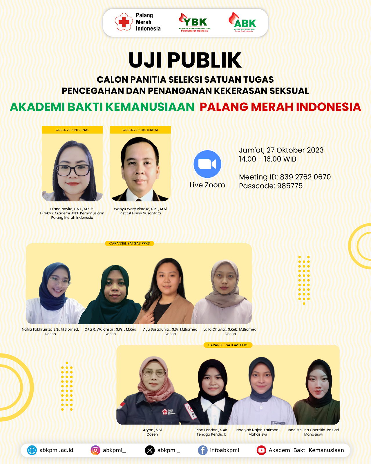 Read more about the article Uji Publik Capansel ABK PMI